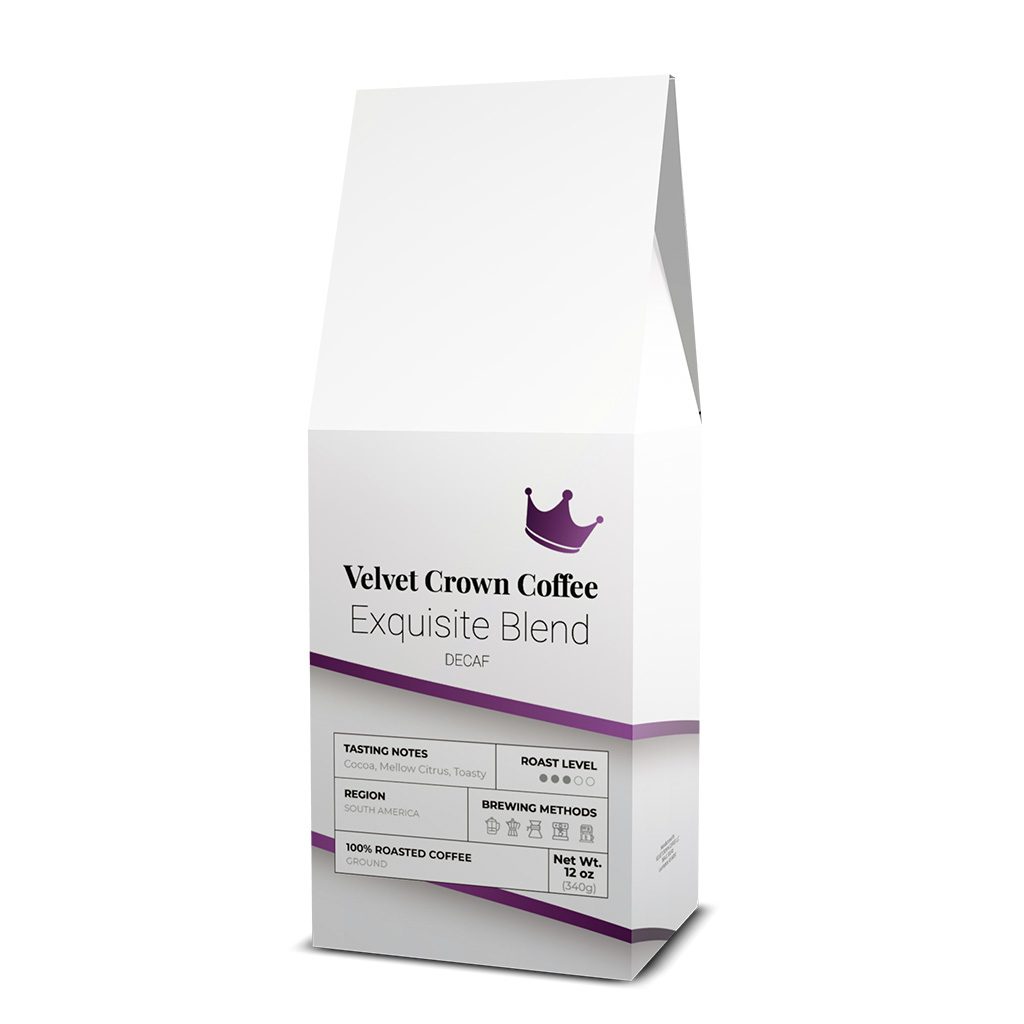 Exquisite Blend – The Elite Collection Coffee - Decaf (Medium Roast)